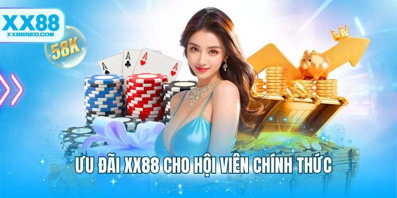 Ưu đãi XX88 cho hội viên chính thức